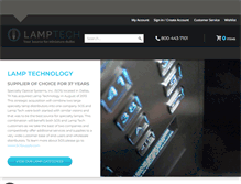 Tablet Screenshot of lamptech.com